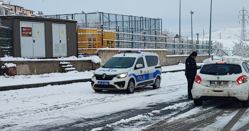 Malatya'da 534 araç ve sürücüye cezai işlem uygulandı