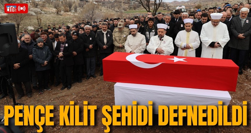 Pençe-Kilit şehidi Mardin'de son yolculuğuna uğurlandı