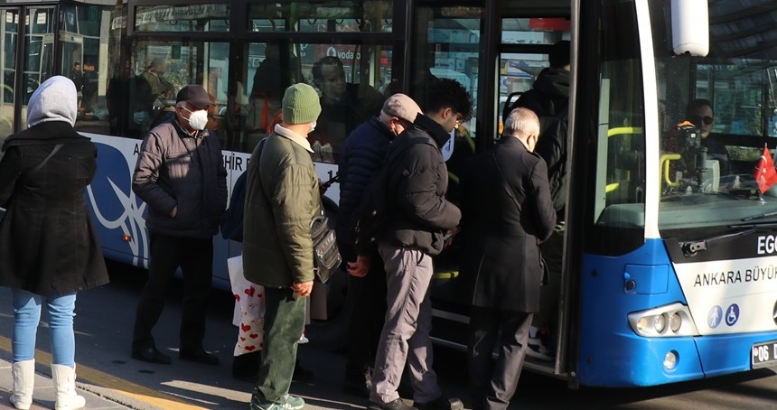 Ankara'da toplu ulaşıma zam