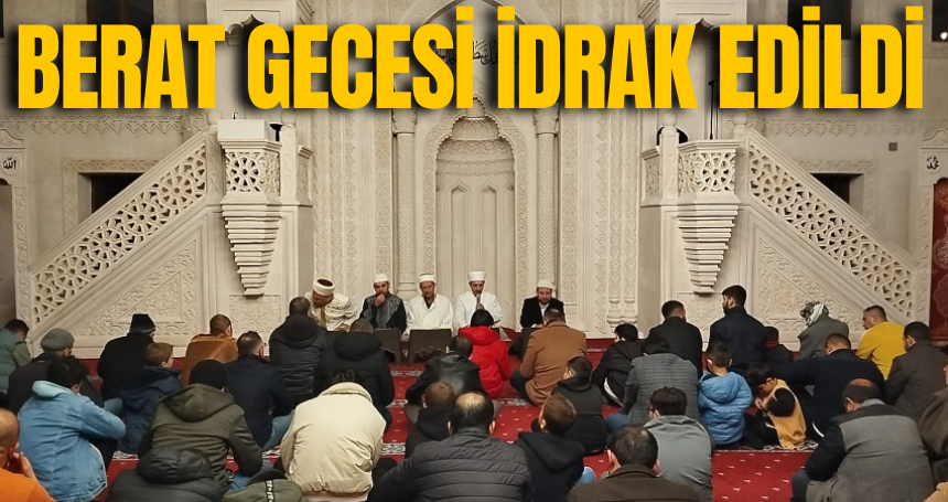 Mardin'de ramazanın müjdecisi Berat gecesi idrak edildi