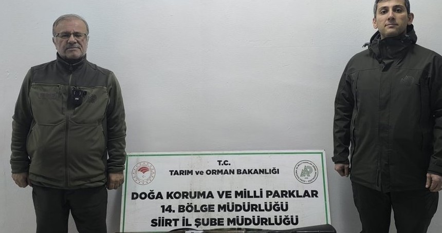 Siirt’te kaçak avcılara 23 bin 766 lira para cezası kesildi