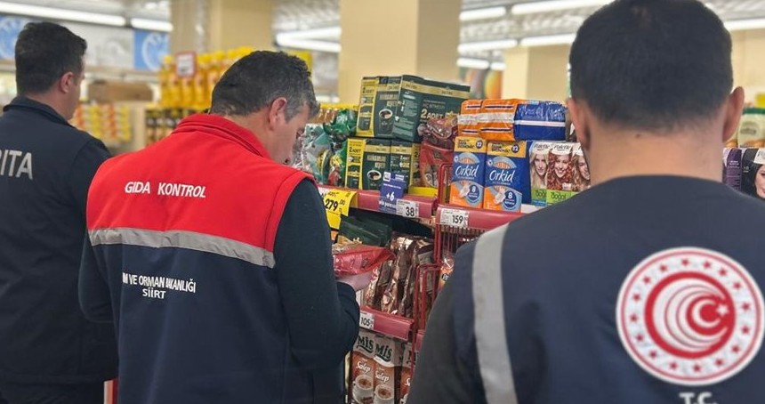 Siirt’te Ramazan ayı öncesi market ve fırınlara sıkı denetim