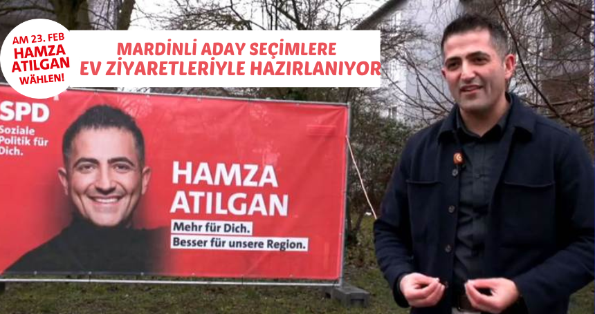 Almanya'daki seçimlere ev ziyaretleriyle hazırlanıyor