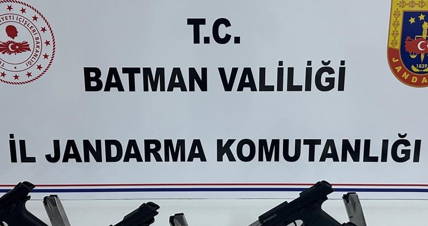 Batman'da silah kaçakçılığı operasyonunda bir kişi tutuklandı