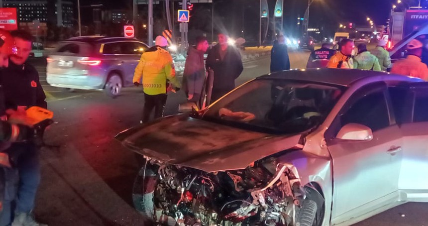 Malatya'da trafik kazası: 7 yaralı