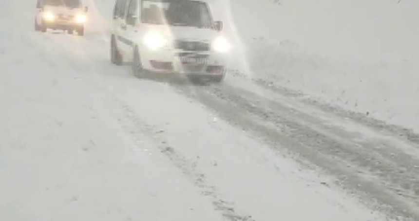 Siirt’te yoğun kar yağışı