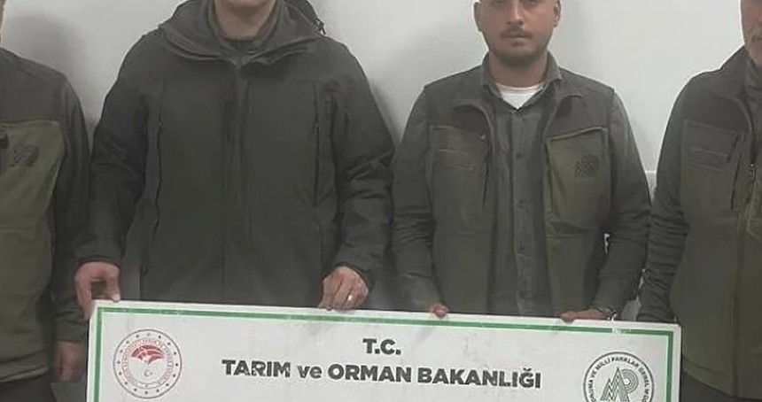 Siirt’te suçüstü yakalanan kaçak avcıların silahlarına el konuldu