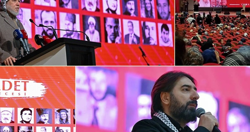 ANFİDAP Ankara'da "Direniş, Şehadet, Gazze" temalı program düzenledi