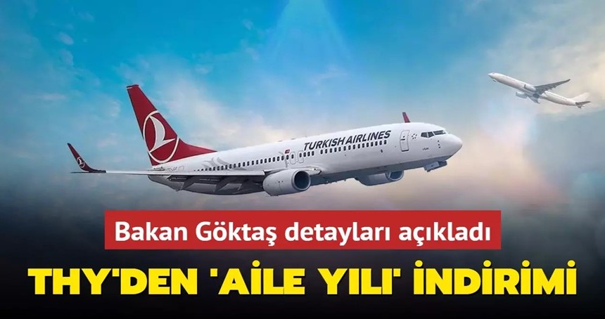 THY’den 'Aile Yılı' indirimi