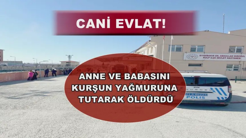 Anne ve babasını katletti, polise teslim oldu