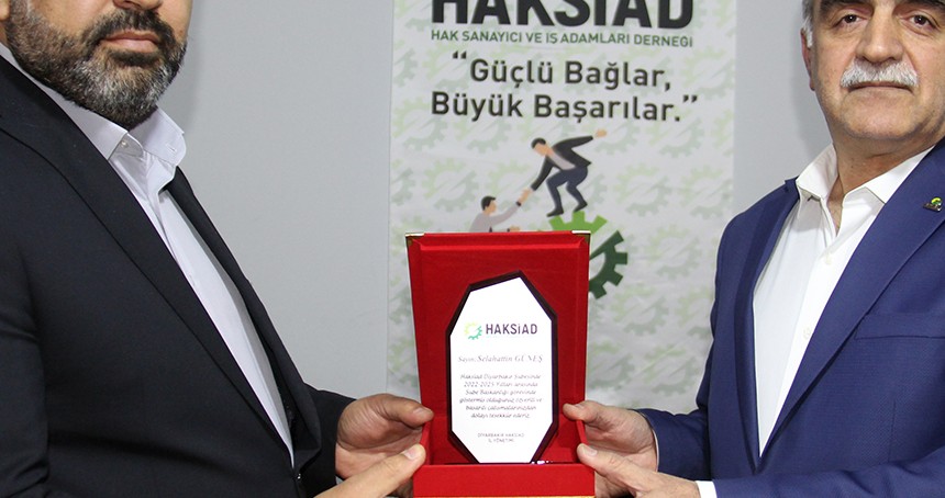 HAKSİAD Diyarbakır İl Başkanlığında görev değişimi: Yeni İl Başkanı Cengiz Aydın