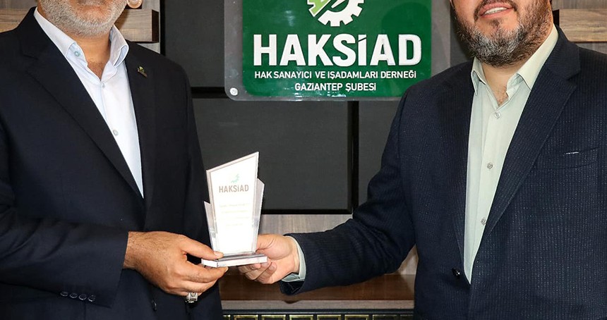 HAKSİAD Gaziantep şubesinde görev değişimi