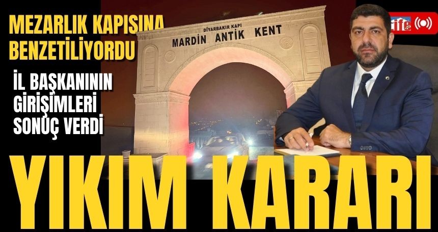 Mardin'de Tepki Çeken Antik Kent AVM Projesinde Yıkım Kararı